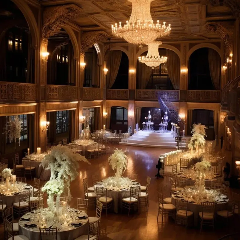 A Cats Communications portfolio image of a beautiful Ballroom